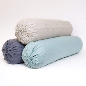 St. Barts Linen Bolster Pillow Cover