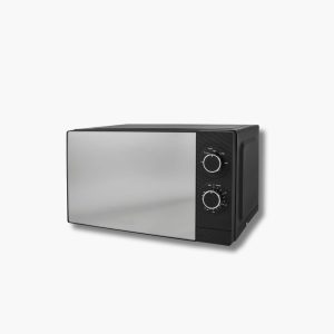 Black 20L Manual Microwave