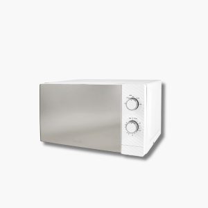 White 20L Manual Microwave
